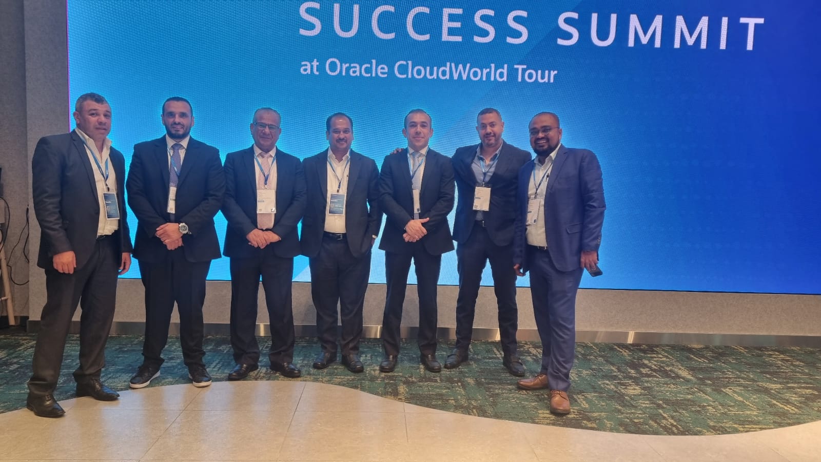 SAMA Systems - Oracle partner at Oracle cloud world Tour 1